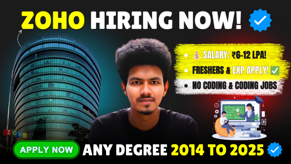 ZOHO Recruitment and hiring process 2025 | Software developer & Techncial Writer