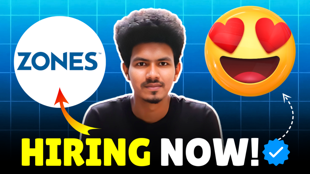 Zones hiring Service desk tech - Fresher 2025