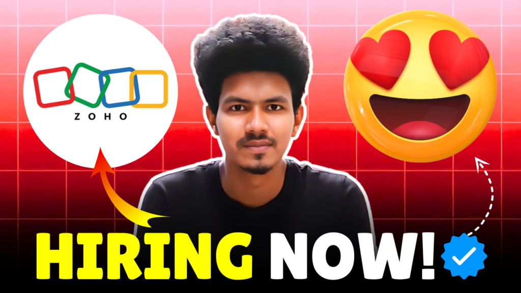 ZOHO Hiring Technical Support Engineer