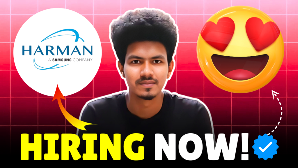 Harman hiring for Software Automation Tester 2025