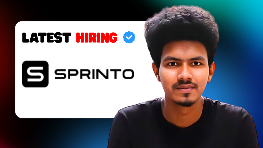 Sprinto Hiring Fullstack Programming Internships Remote