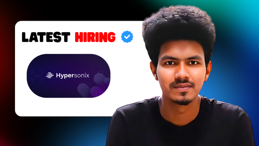 Hypersonix Internships For Data Science Majors