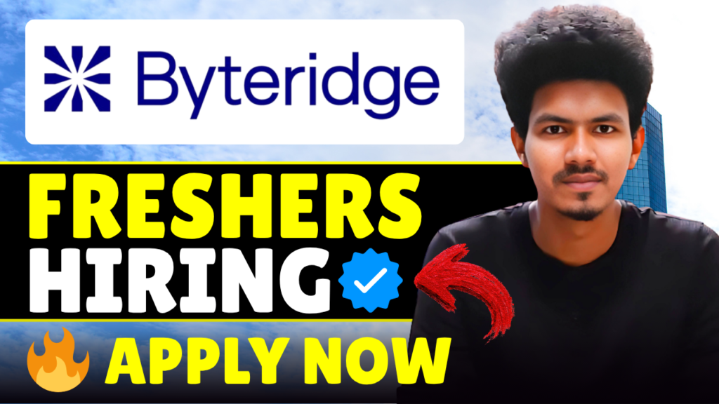 Byteridge Hiring Software development engineer 2026
