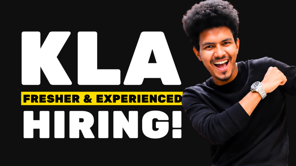 KLA Hiring Software Engineer 2026 🔥 Test Automation Engineer | Chennai | Apply Now