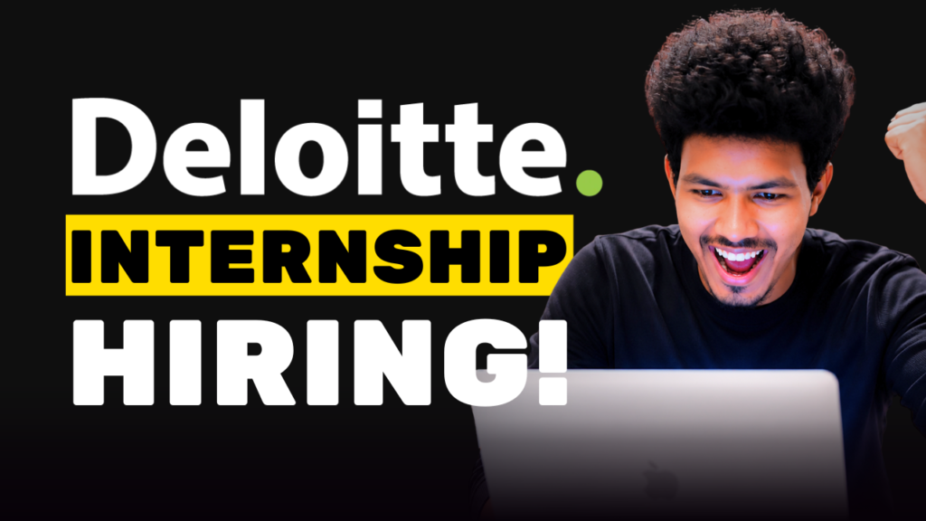 Deloitte Hiring for QA Intern
