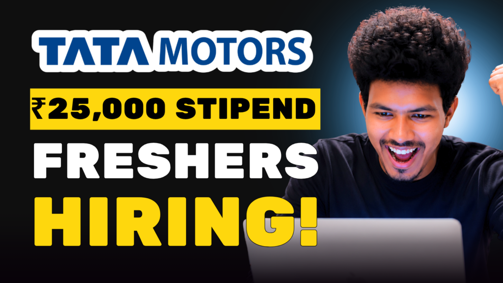 TATA MOTORS Hiring for freshers 2024 & 2025