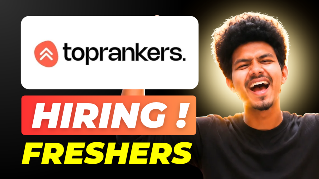 Toprankers Hiring Full Stack Developer 